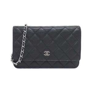 CHANEL Authentic Black Wallet